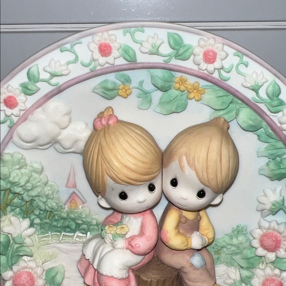 Precious Moments Love One Another Plate - Enesco - Picture 5 of 16